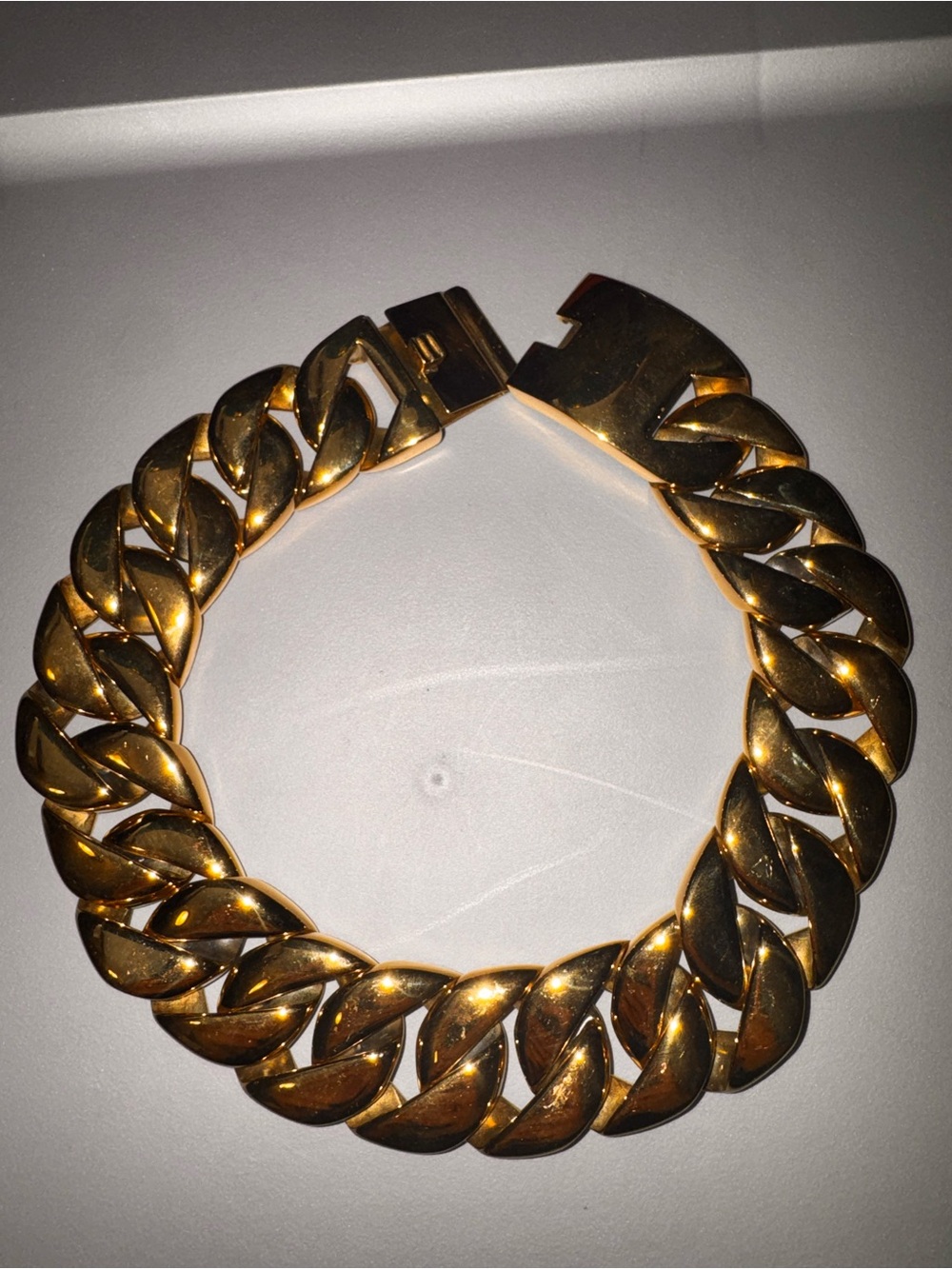 Chunky Gold colored Link